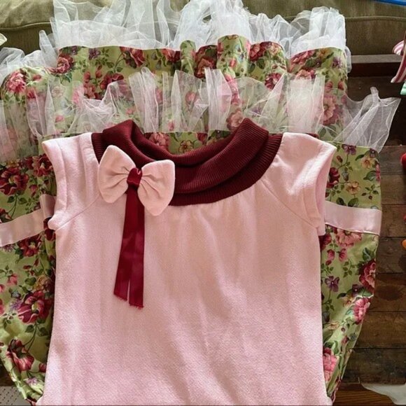 Elegant Priscilla Dawn Floral Midi Dtess - Picture 2 of 8